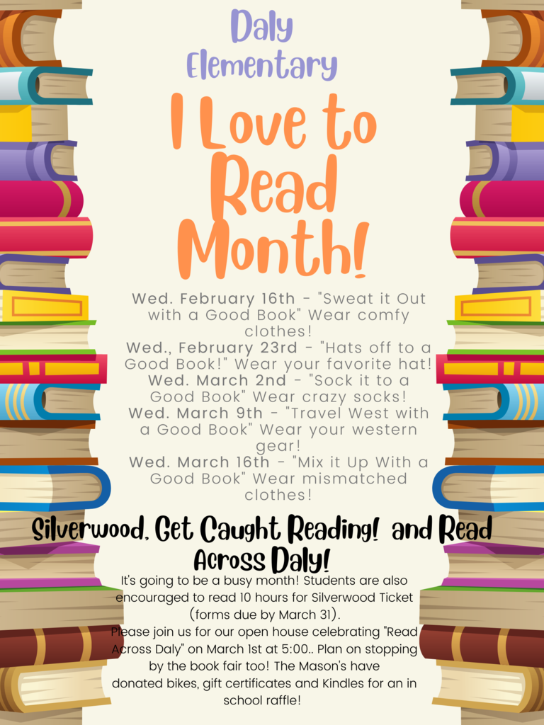 I Love to Read Month! 