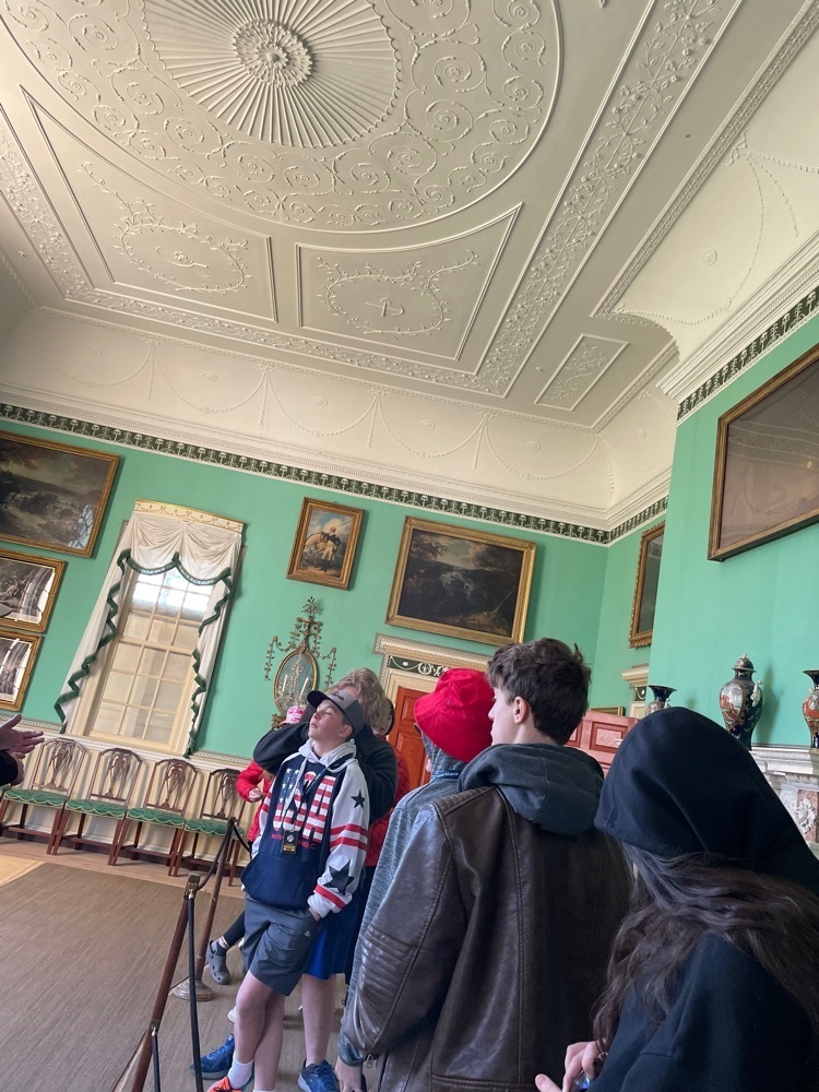 inside George Washington’s house 
