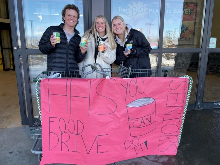 HHS food drive 